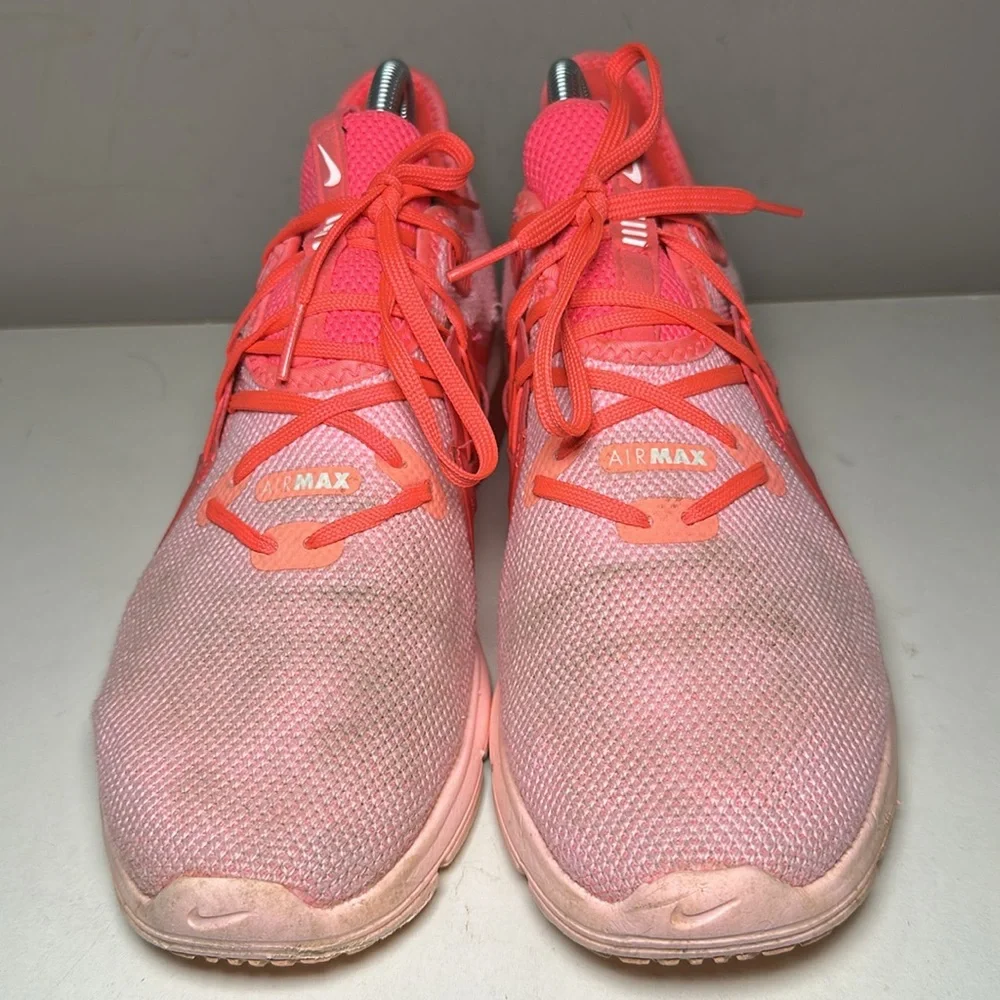 Nike Air Max light pink and neon pink Sneakers